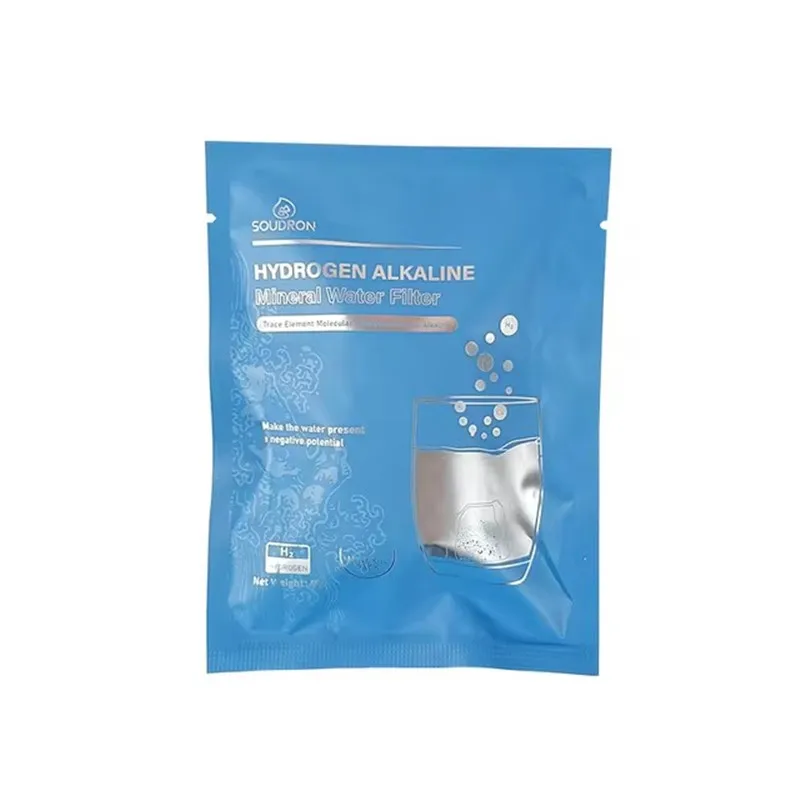 pH 9.5 alkaline hydrogen water filter pouch antioxidant ceramic ball alkaline water filter bag for bottle