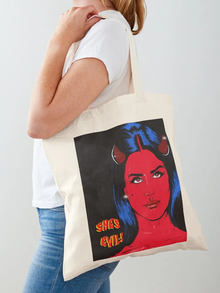 

SHES EVIL Tote Bag the tote bag Big bag women Canvas Shopper