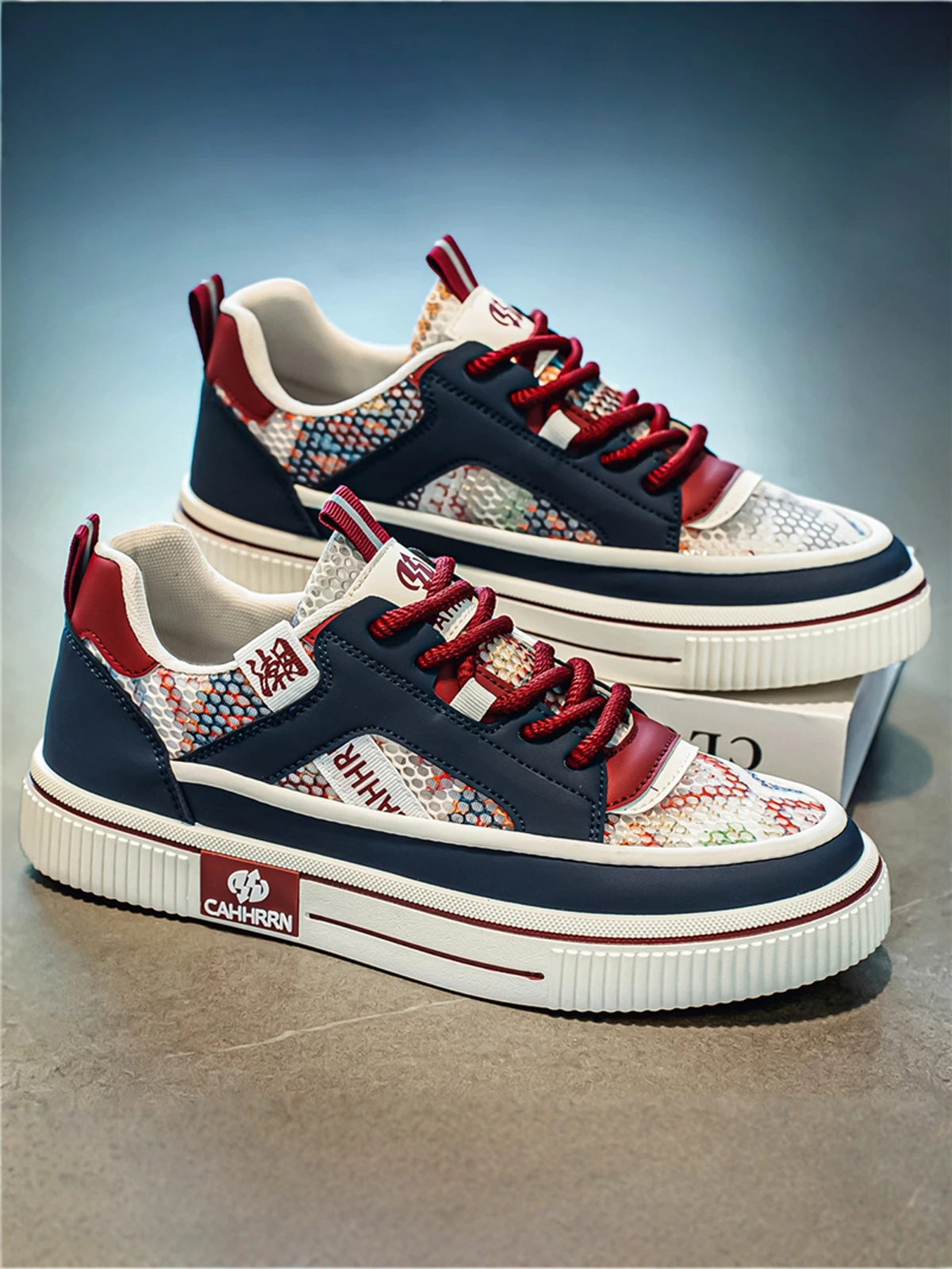 

Men's Summer 2026 New Sport Casual Breathable Canvas Shoes Anti-slip Rubber Sole round Toe Thick Bottom Outdoor Leisure Footwear