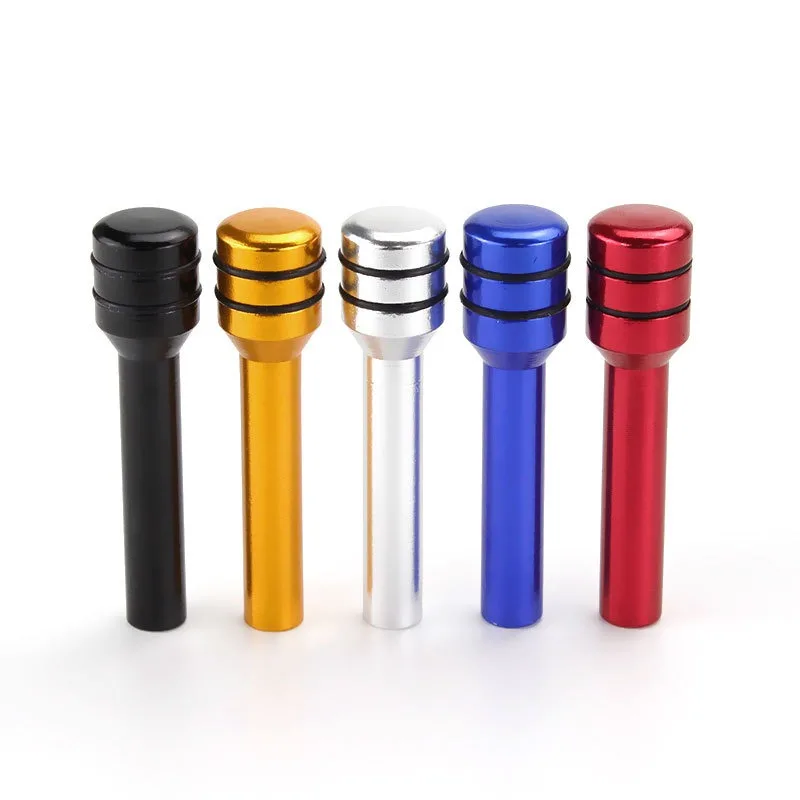 

New 2/4PCS Aluminum Alloy Car Safety Door Lock Pin Universal Truck Inner Door Lock Knob Pull Pin for Toyota，2pcs