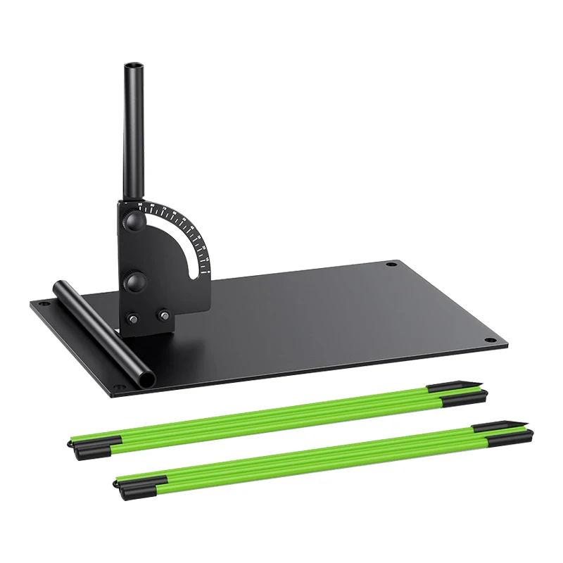 

2025 Professional Golf Practice Tool Swing Trainer Alignment Stick Holder Plate for Golf Training 1