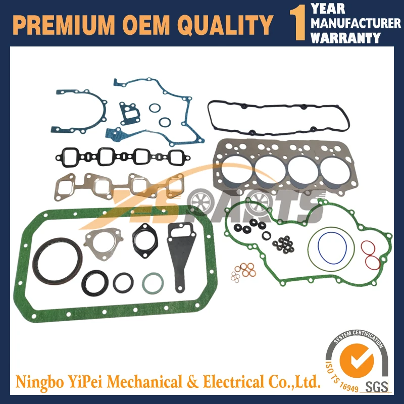 

NEW high quality 1DZ-2 Full Gasket Set For TOYOTA Engine 1DZ-2 With Head Gasket