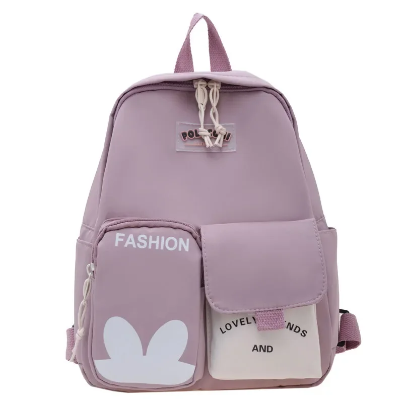 Mochila escolar Harajuku para niños, de gran capacidad mochila escolar, bonita, a la moda, novedad