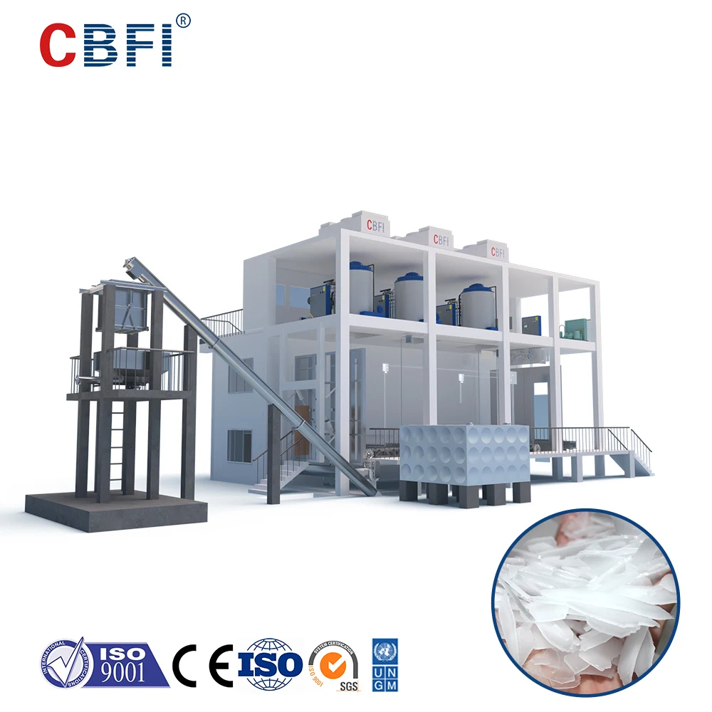 Automatic Flake Storage System Conveyor Transport Motor Gear Driven PLC Controlled High Capacity Stainless Steel Industrial Use