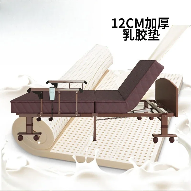 Electric, folding bed, elderly bed, home, nursing, remote control, automatic, lifting