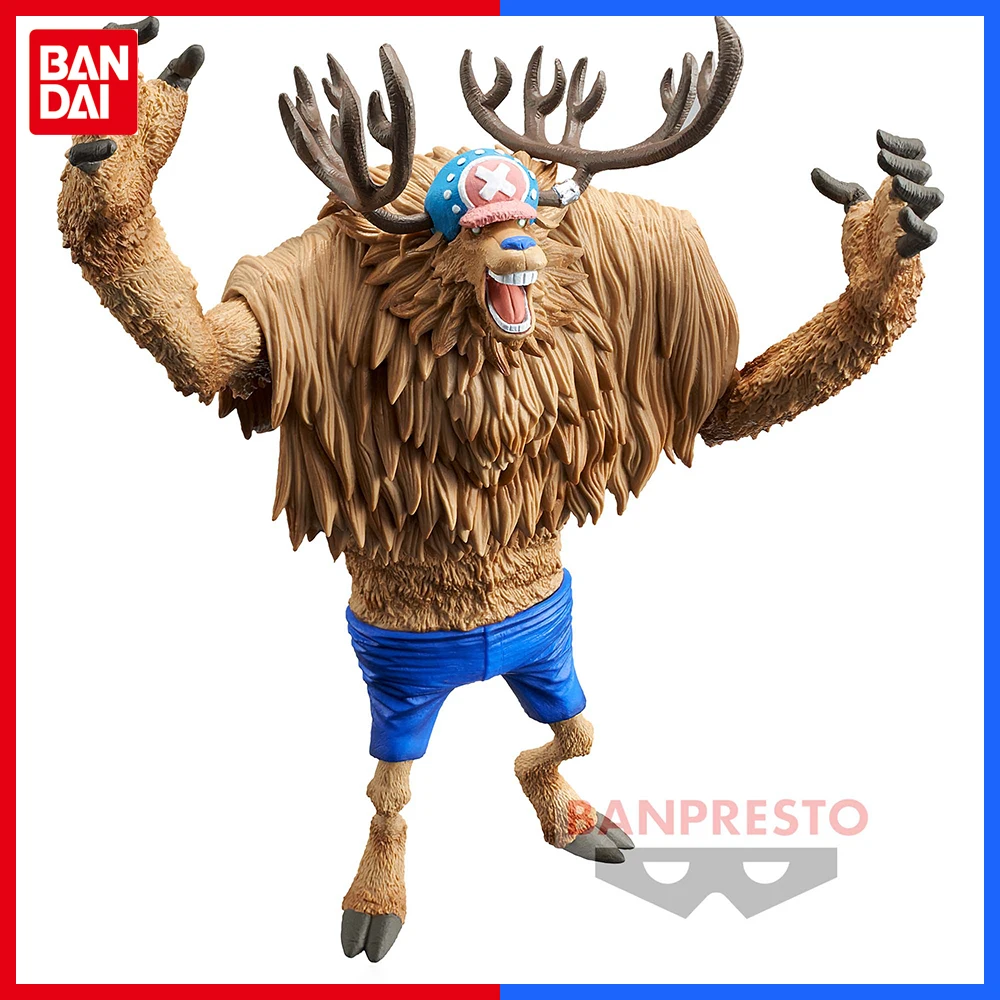 Bandai Banpresto Original Anime One Piece One Piece KING OF ARTIST LUFFY SHANKS CHOPPER สอนกฎหมายรุ่นคอลเลกชันของเล่น