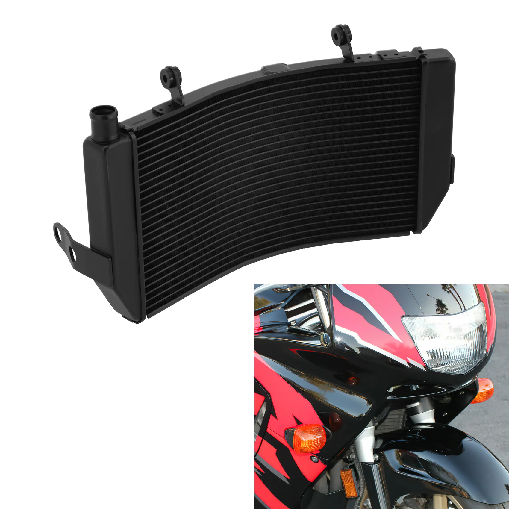 

Engine Radiator Cooler Cooling For Honda CBR600 CBR 600 F3 1995-1998 Motorcycle