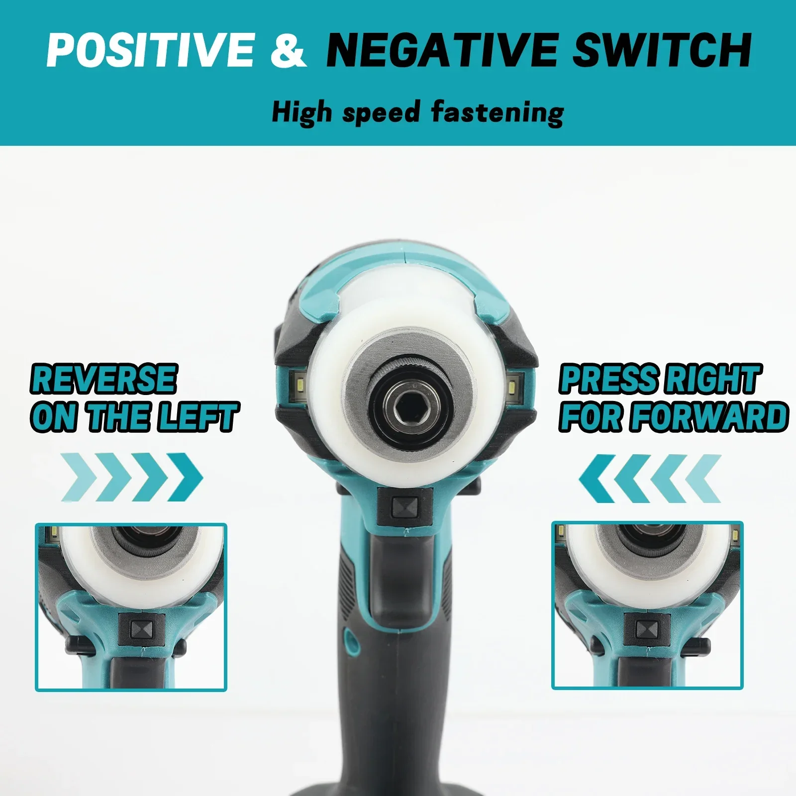 DTD172 Wireless drills Brushless Driver Electric Screwdriver Impact Hand Drill Electric Tool For Makita 18v Battery Pins