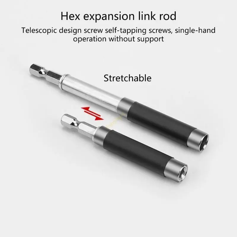 Bit Extension High Carbon Steel Rod User Friendly Handed Operation 80-120mm