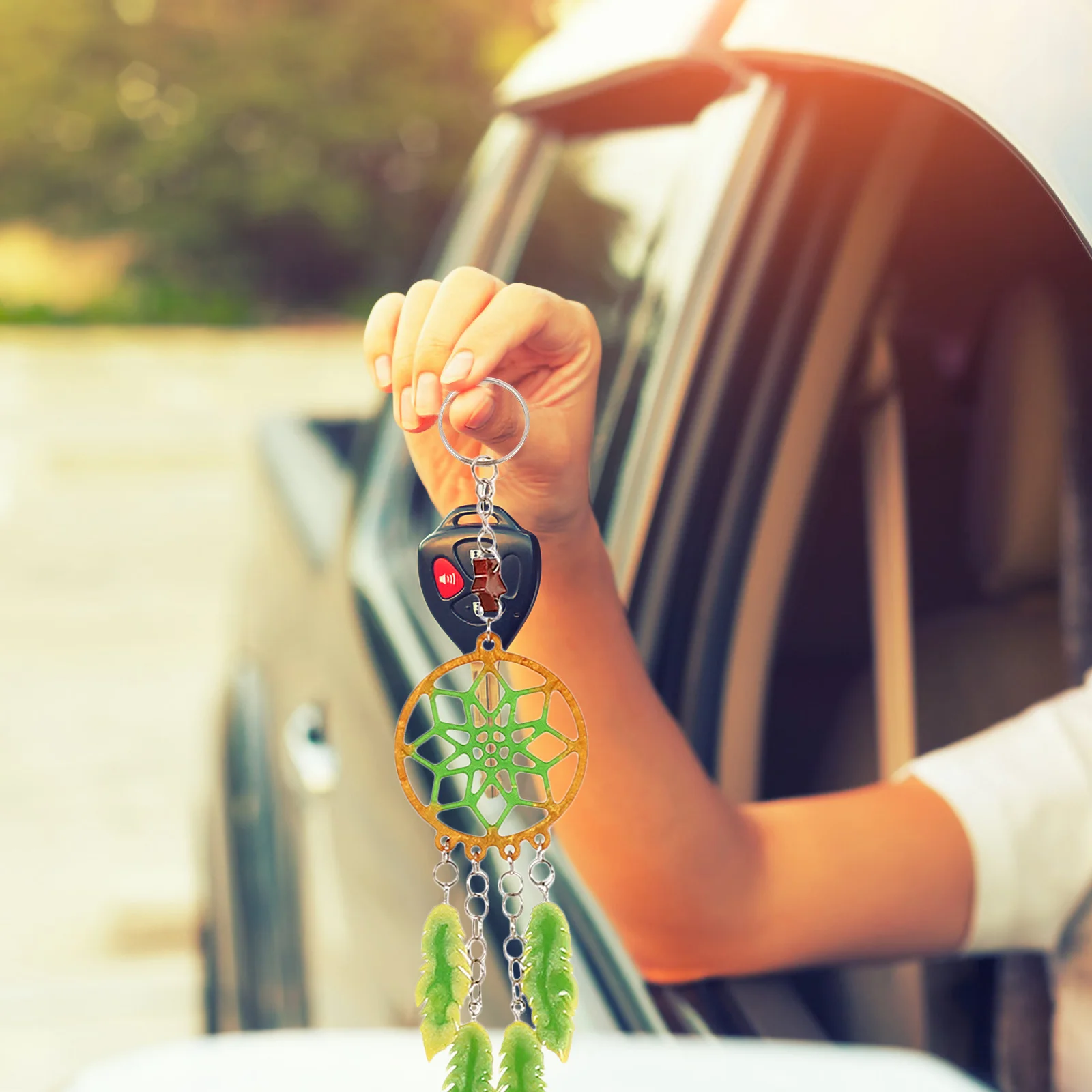 2 قطعة قالب صائد الأحلام من السيليكون DIY أداة حرفية متينة وآمنة للاستخدامات المتعددة سهلة الغسيل إضافة حشو صنع الهدايا #2