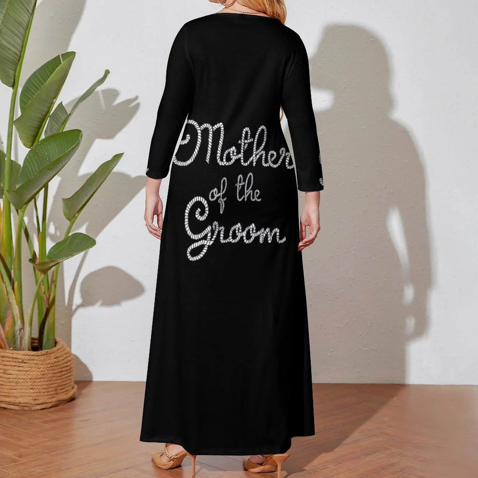 Mother Of The Groom Beach Wedding Long Sleeved Dress Women's clothing dress dresses dress summer 2024 women