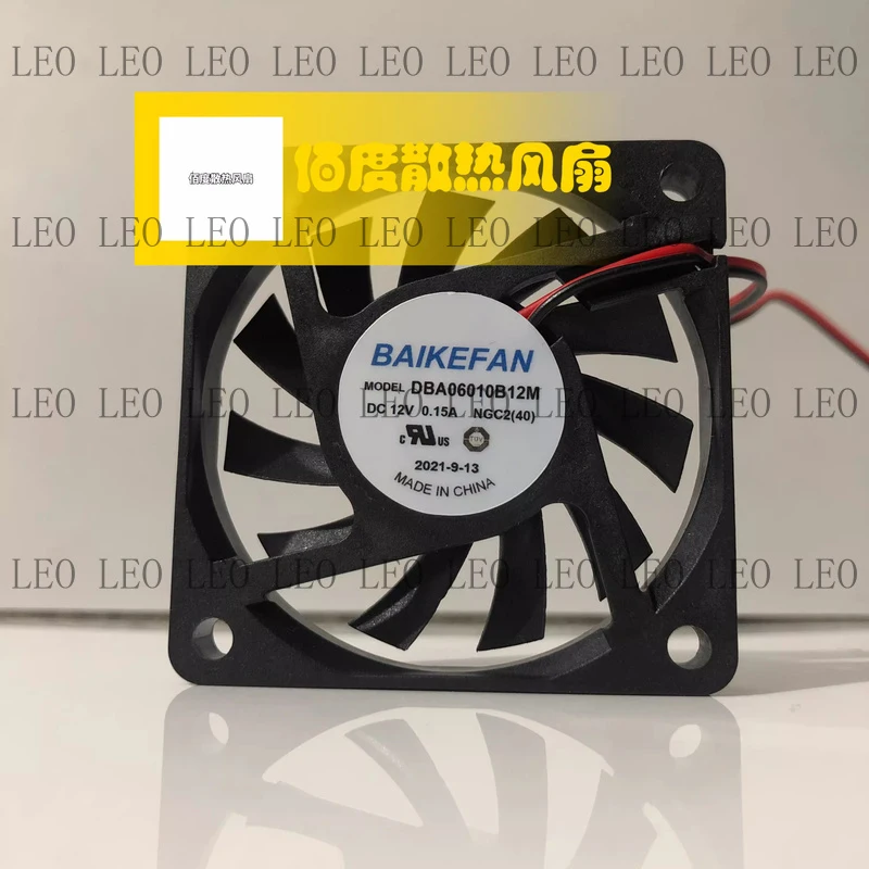 SS FOR BAIKEFAN DBA06010B12M DC12V 0.15A 6CM 6010 Inverter Cooling Fan