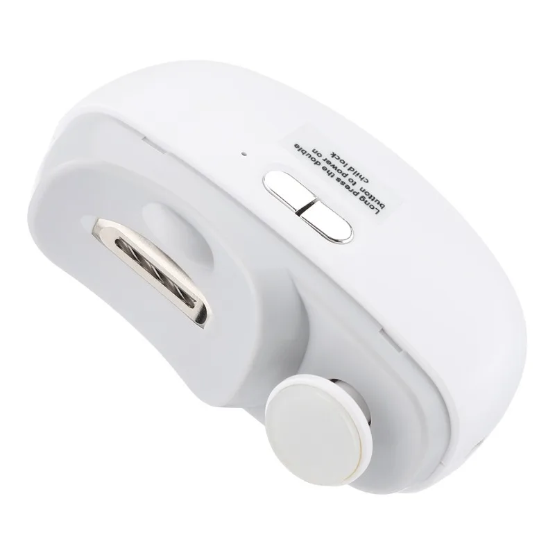 High Quality for Kids Adults Elderly Automatic Safety Electric Nail Clipper with Light - Portable Polishing Trimmer