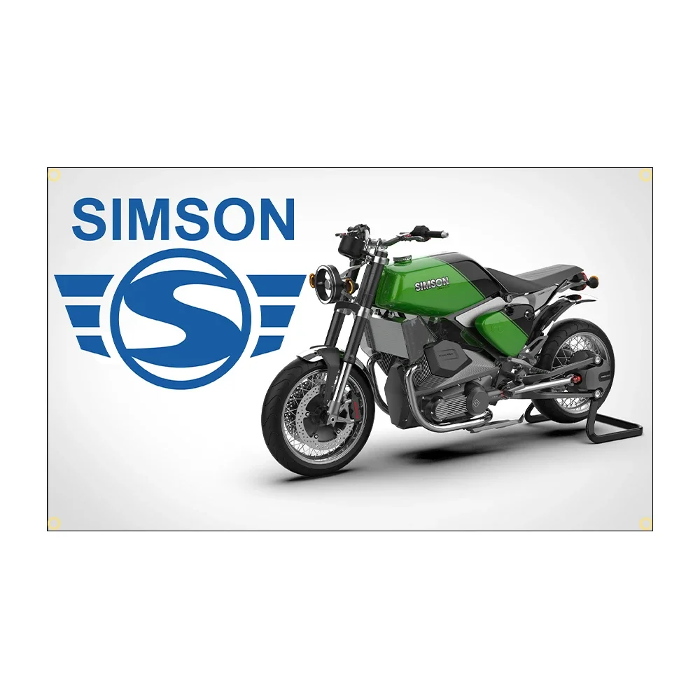 90x150CM 3X5FT Simsons Flag Polyester Printed Motorcycle Banner For Decor