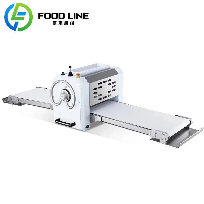 

Folding Structure Dough Sheeter Table Top 304SS Pizza Dough Sheeter Machine