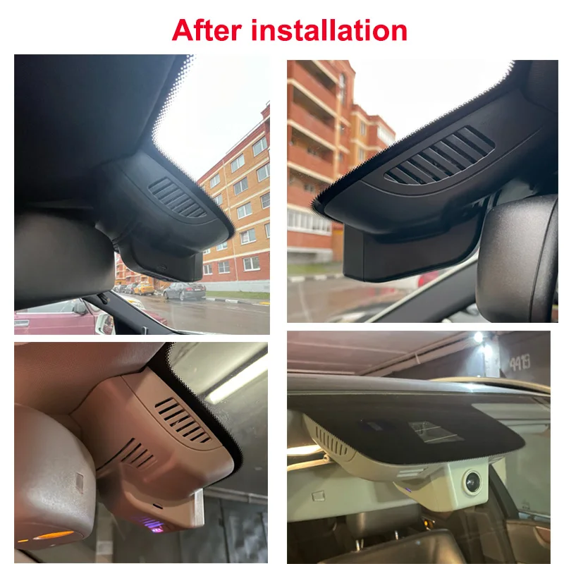 TIMACAM for Mercedes Benz E Class W212 C207 2009-2016 for Mercedes Benz C Class W204 C63 C204 2011-2014 Dash Cam 4K Wifi Car DVR