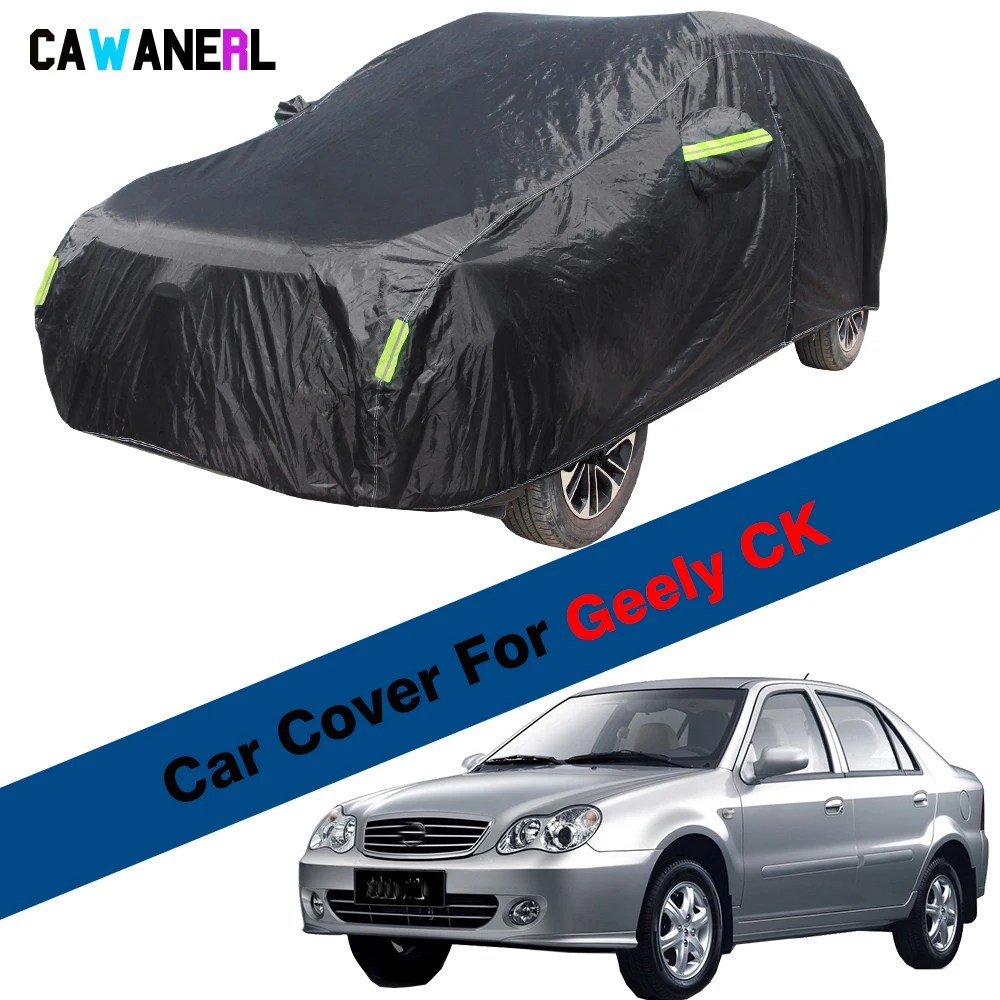 

Car Cover Waterproof Summer Anti-UV Sun Snow Rain Protection Cover For Geely Emgrand Ziyoujian CK Echo Otaka Freedom Cruiser