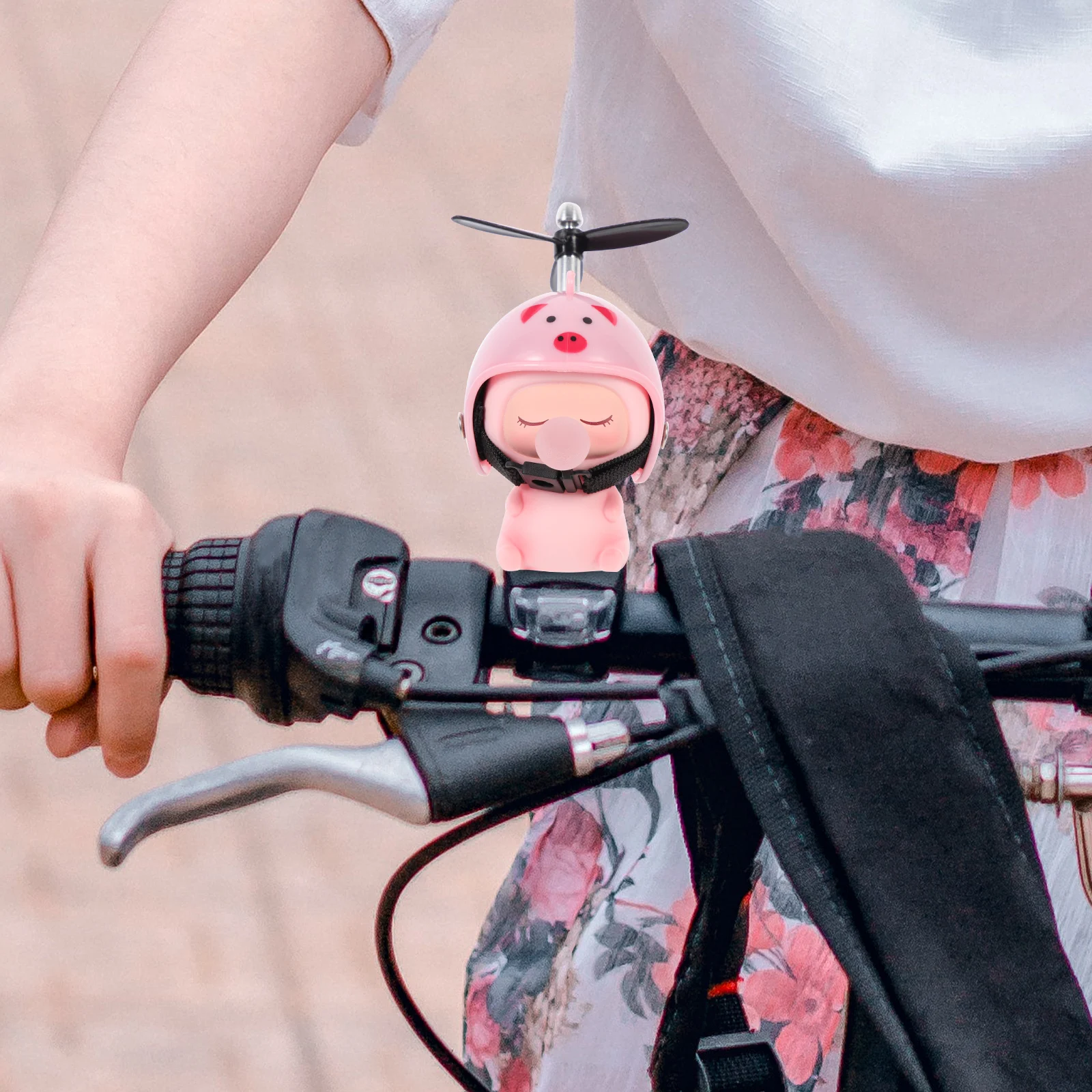 

Decoration Kids Bicycles Accessory Pink Creative Car Ornament Bike Supply Travel Essential Premium Material Friendly