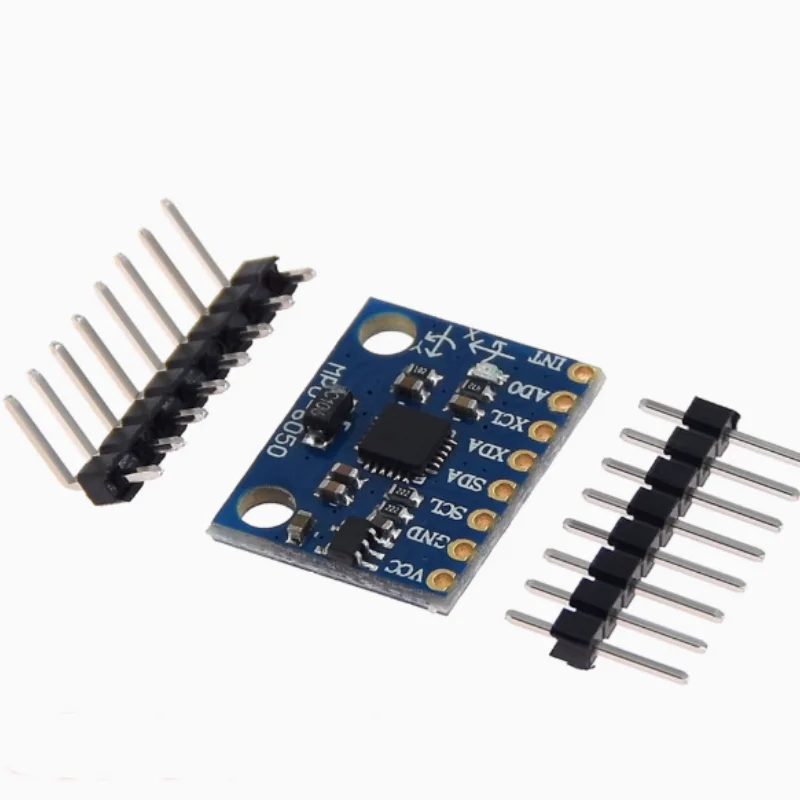 MPU-6050 module three axis accelerometer 6DOF module GY-521 module code schematic