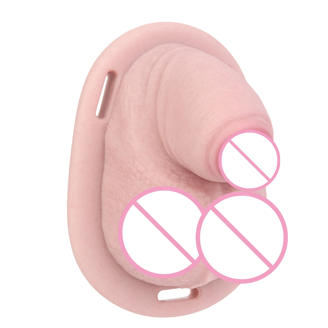 กรงครอบอวัยวะเพศชาย ANOSX ทำจากซิลิโคน พร้อมปลอกอวัยวะเพศชายแบบสมจริง กางเกงรัดอวัยวะเพศชายพร้อมรูสำหรับท่อปัสสาวะ ปลอกอวัยวะเพศชาย ของเล่นทางเพศสำหรับผู้ชาย