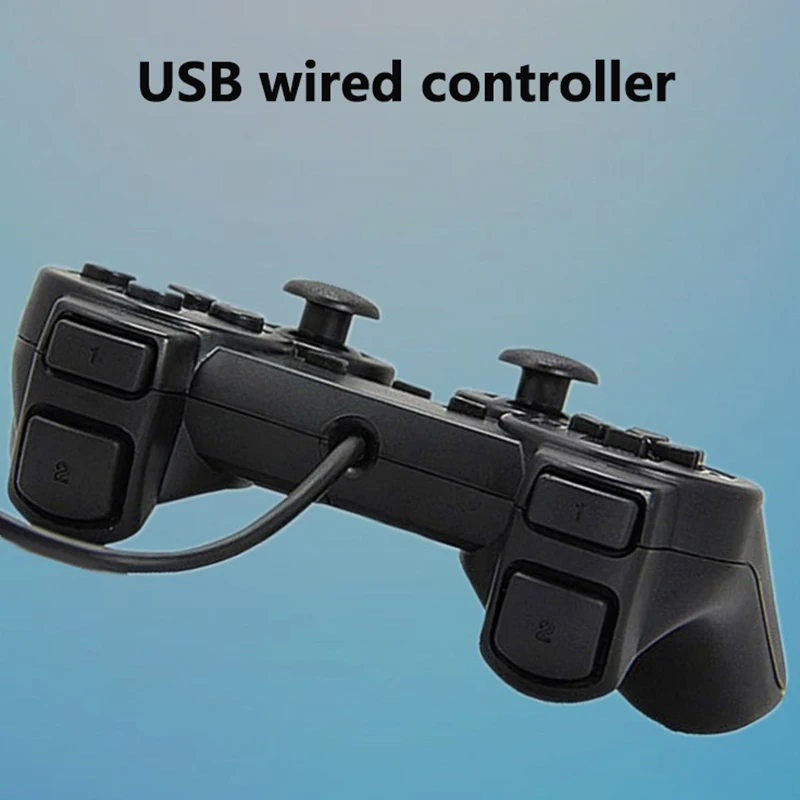 Data Frog Wired Gamepad For PS2 Controller For PS2 Joystick For Playstation 2 Vibration Shock Joypad Wired USB PC Control