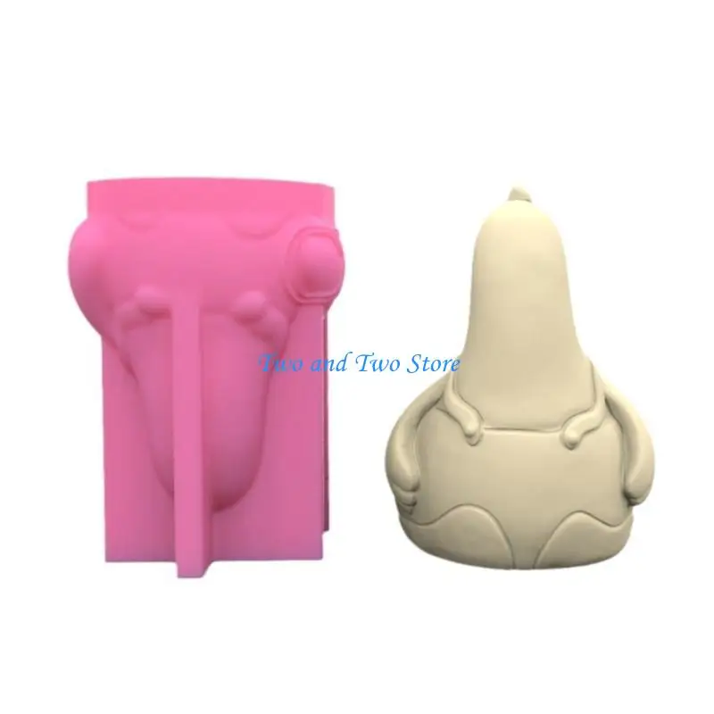 

HX6F Silicone Molds Resin Casting Mold Home Decorations Hen Cup Mold DIY