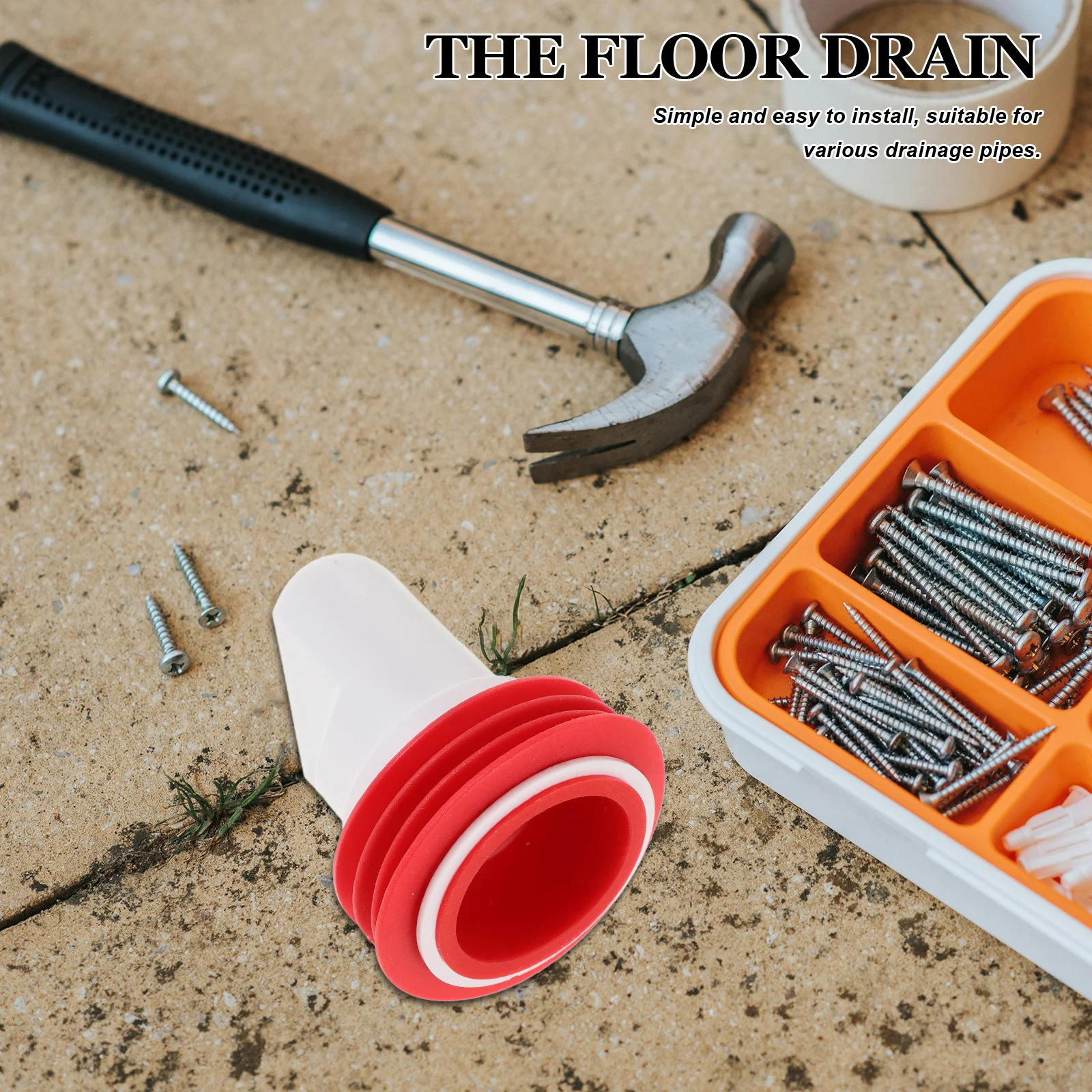 

ABS Floor Drain Seal Plug Odor Proof Shower Drain Core Sewer Backflow Preventer Kitchen Bathroom Backflow Preventer