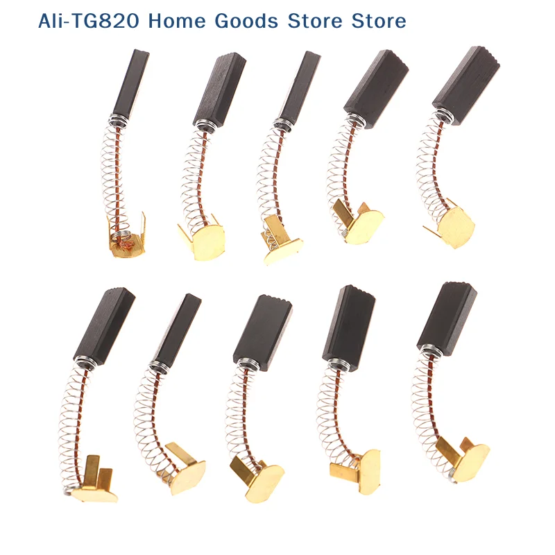 

[TG820]10Pcs 4*8*18mm Motor Carbon Brush Sealing Machine Centrifuge Carbon Brush Electric Tool Accessories Carbon Brush