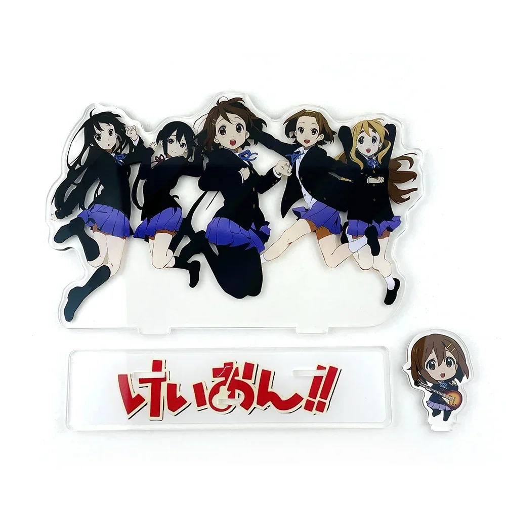 

BIG SIZE Hirasawa Yui Akiyama Mio Tainaka Ritsu Kotobuki Tsumugi Nakano Azusa acrylic standee figurines desk decoration