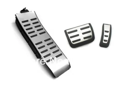 Stainless Steel Pedal Caps Auto Transmission For Audi A4 B8 / A5
