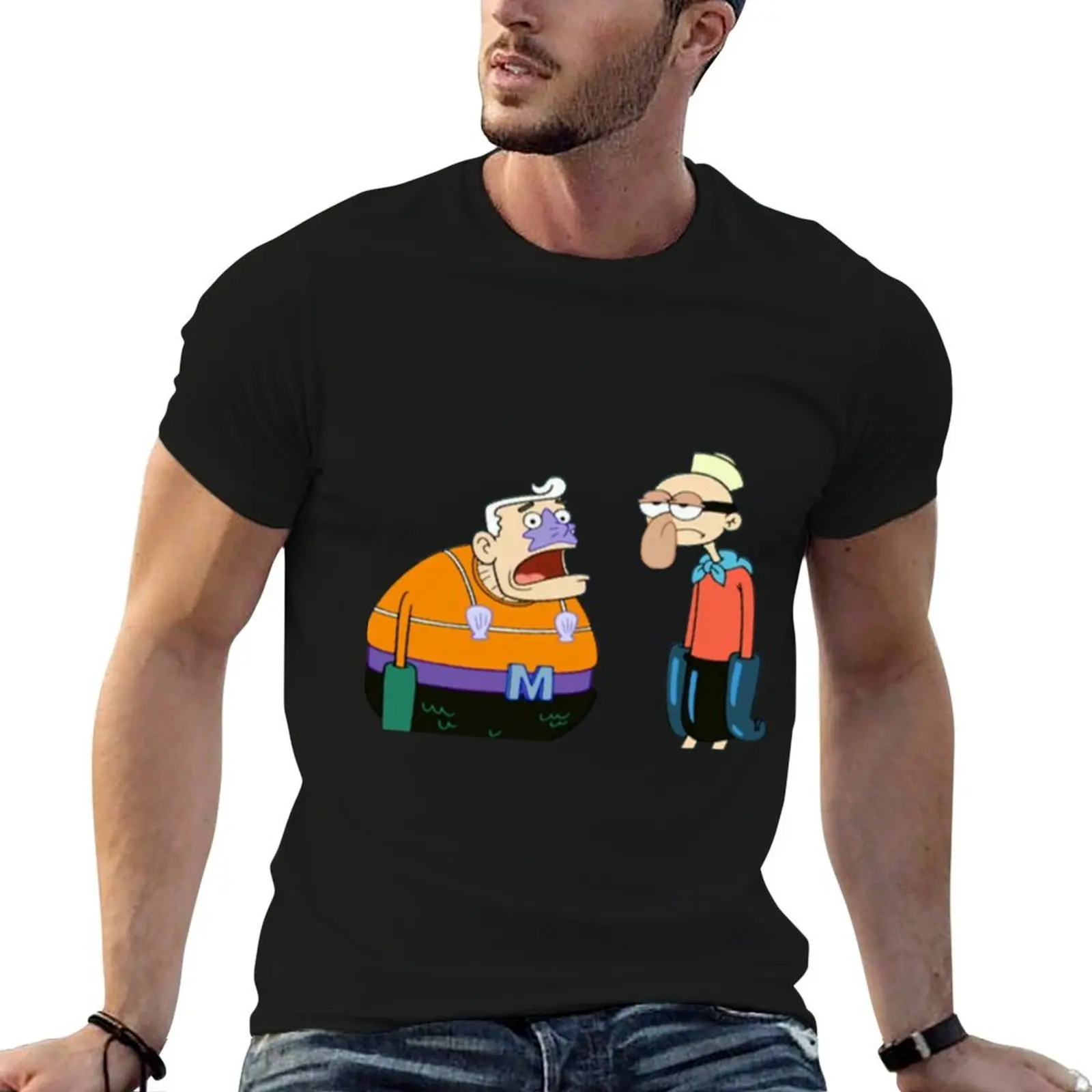 

Mermaid Man and Barnacle Boy Essential . T-Shirt man t shirts graphic t shirts for man graphic tees T-Shirt