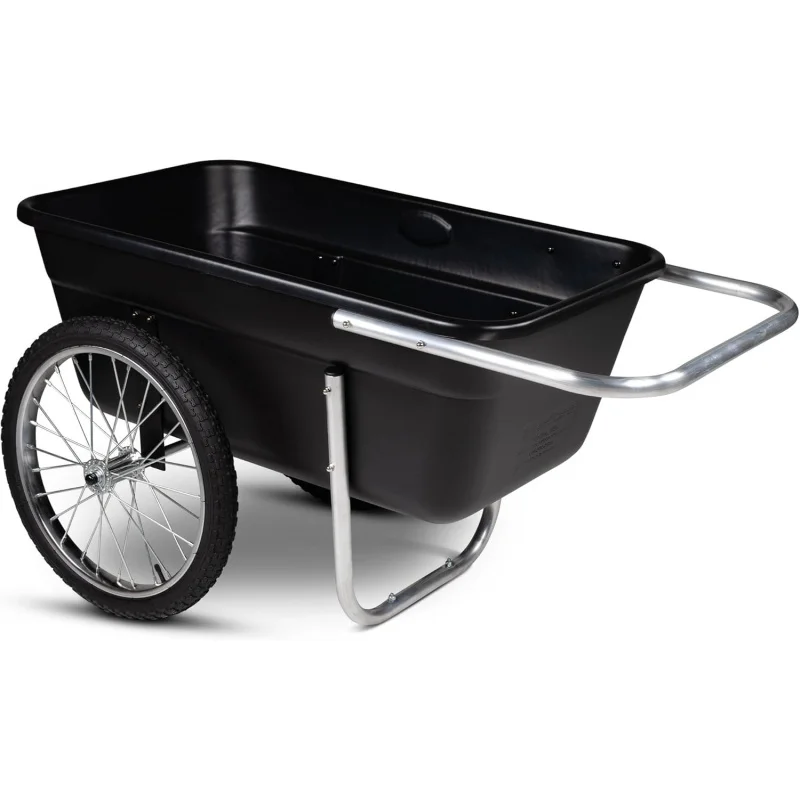 

2026 New：Carts Premium Yard Cart - Strong, Lightweight, and Perfectly Balanced (20 Filled Wheels)