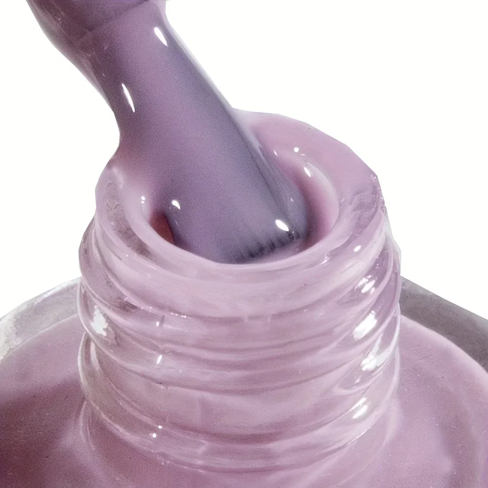 Icy Plum Stärkender Nagellack, Neuer Frühling-Sommer-Härter, Schnell trocknende Maniküre, ein Muss für Nagelkunst-Liebhaber. – Detail 4
