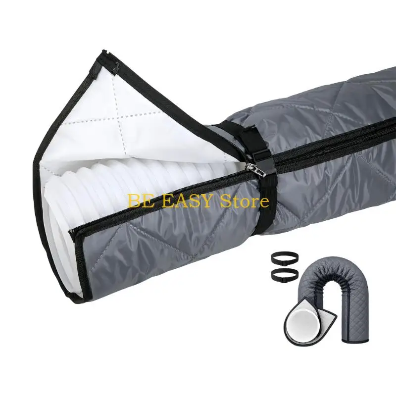 E28F Flexible refrigerating Hose Cover Featuring Heat Resistant Build And Full Enclosure For 59 Inch Length