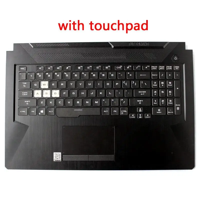 

Новый 17 "для Asus TUF Gaming F17 FX706 FX706HM FX706IU упор для рук с клавиатурой с RGB-подсветкой