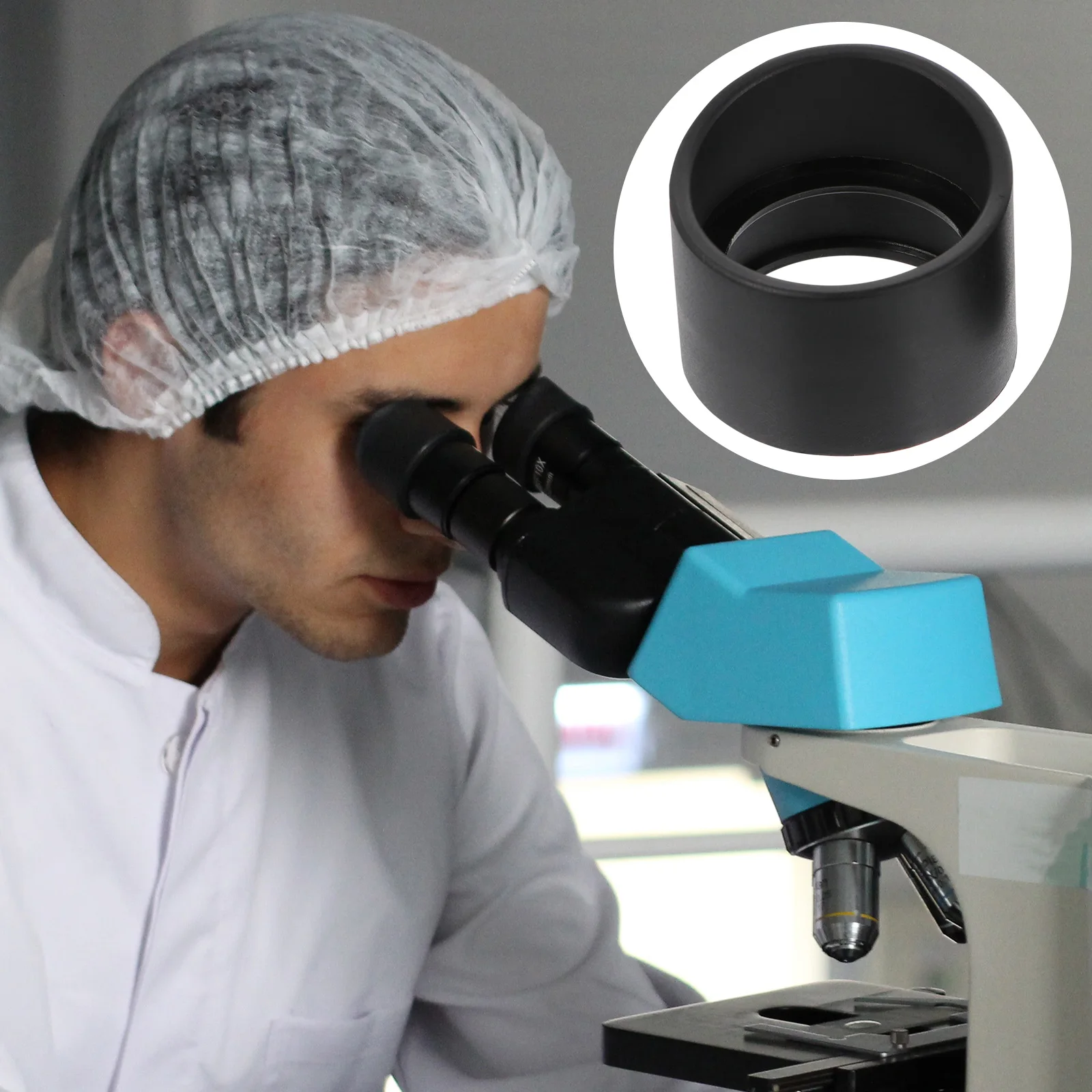 

2 pcs Shield Eyepiece Guards for Stereo Microscope Eye Guards Cups Telescope Cylinder Eyepiece Cover Cover