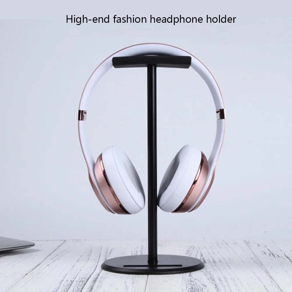 New Headphone Stand TPU Soft Silicone Pad Headset Display Aluminuim Alloy Holder Rack Vertical Bracket Hanger For PUBG Gamer