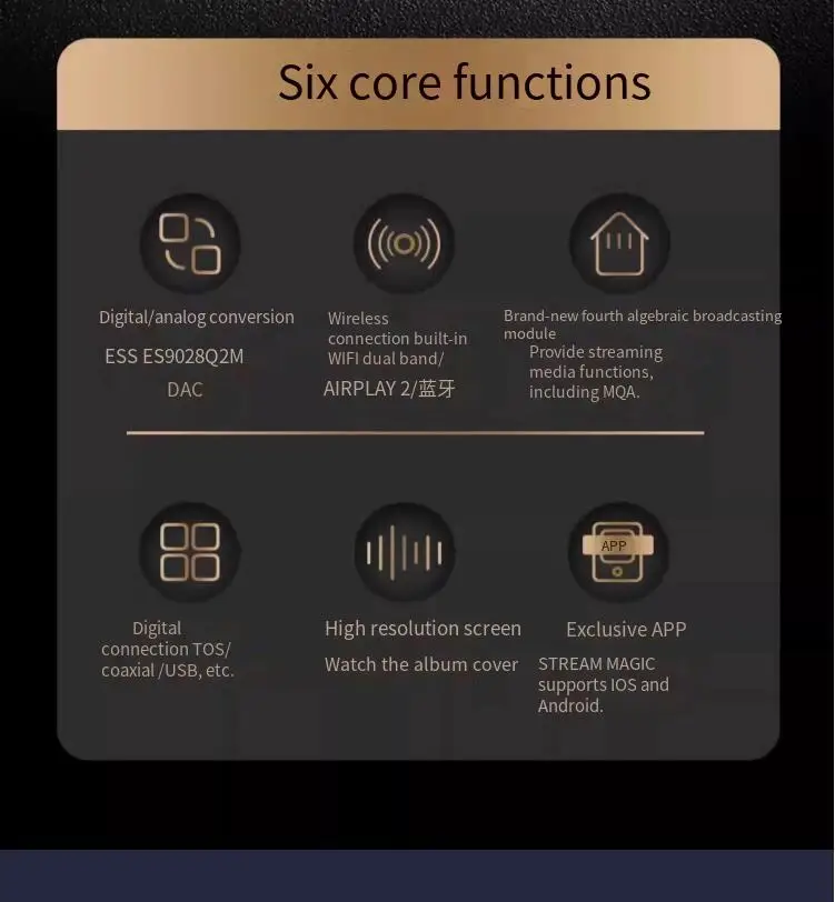 Décodeur de radiateur de diffusion numérique, nouveau lecteur réseau Cambridge Audio CXN100, original et authentique