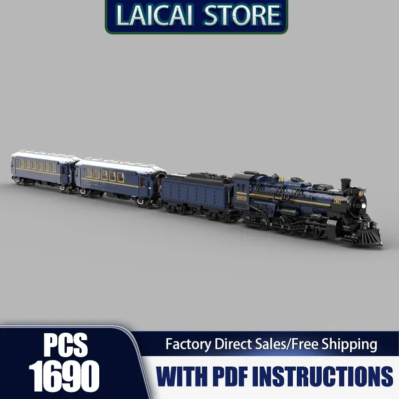

Moc Building Bricks Orient Express Train Meets Technology Modular Blocks Gifts Christmas Toys DIY Sets Assembly Construstion