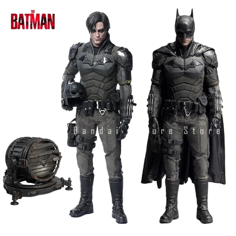 INART/Queen Studios 1/6 New Batman Pattinson Bruce Wayne Hair Transplant Collectible Soldier Action Figure Anime Model Toy Hobby