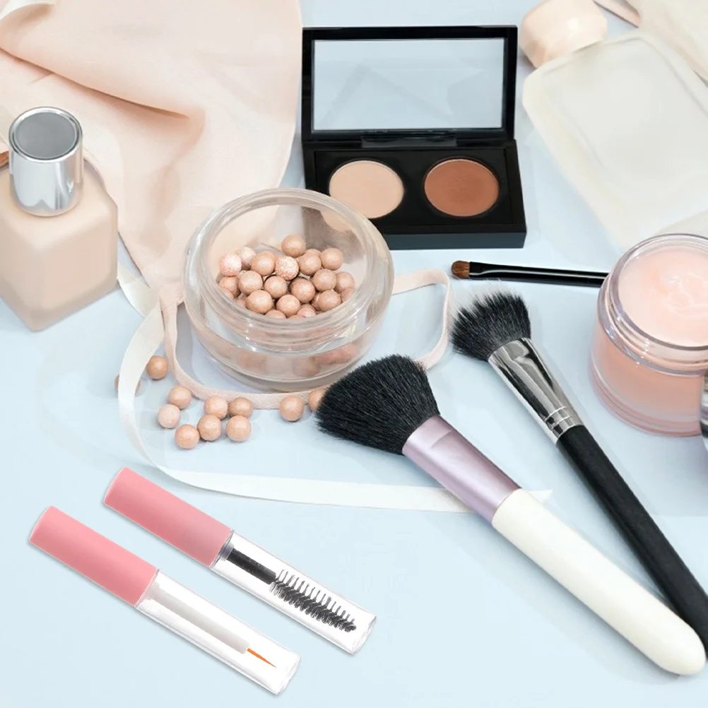 Set di 1 Contenitore Vuoto Portatile per Eyeliner e Mascara, Design Sigillato Antiperdita, Corpo Trasparente per Siero Ciglia e Dispenser Liquido per Sopracciglia