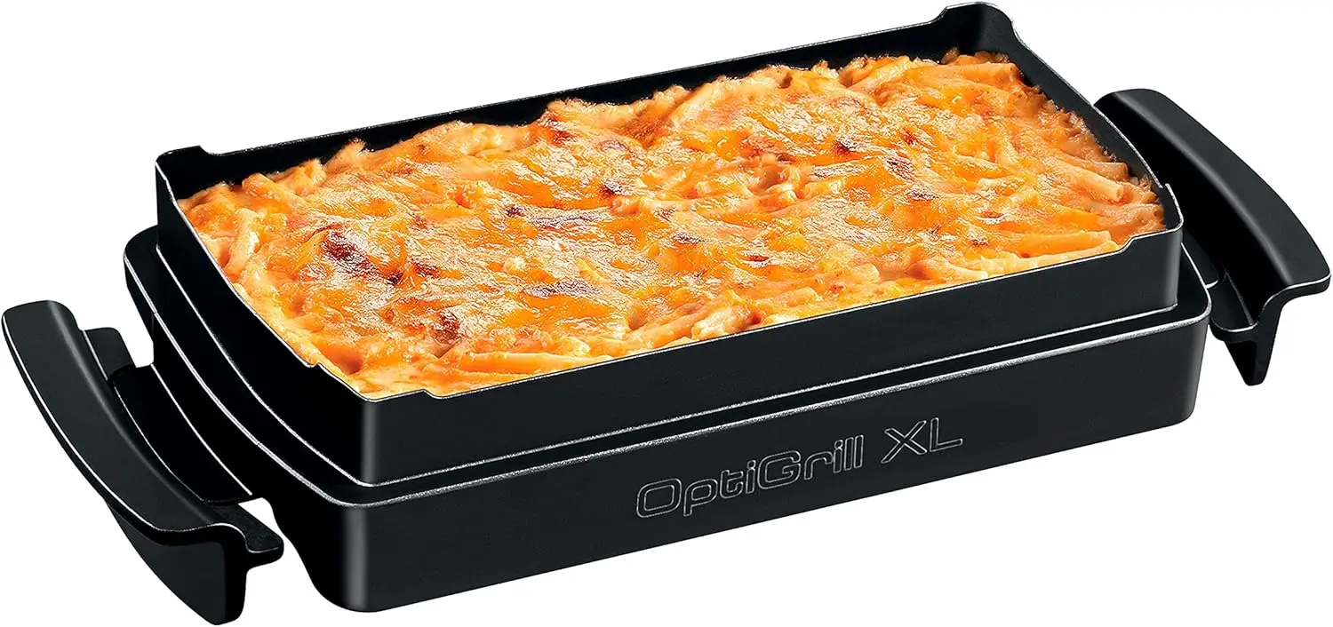Tefal XA7278 OptiGrill+ XL-Rückenschale, geeignet für alle OptiGrill+ XL-Modelle, 2-Liter-Kapazität,