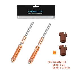 Creality K1C Nozzle 0.4mm 2PCS, Unicorn Quick-Swap Nozzle，for Creality K1 Max/Ender 3 V3 Plus/3 V3/3 V3 SE KE 3D Printers