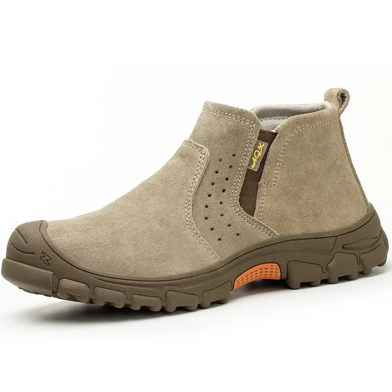 

DurableLabor Insurance Shoes Electric Welding Anti-scalding Lightweight Soft Sole Work Shoes With Steel Head Anti-smashing
