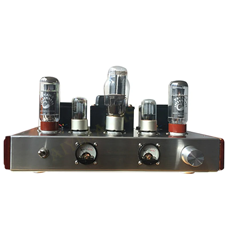 AIYIMA SMSL 6N9P and tube Push 350C Single ended Class A Vacuum Tube Amplifier Pure Handmade 12W 2.0 5Z3P Rectifier Amplifier