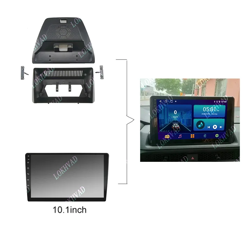 Car Fascia Frame Adapter Android Radio Dash Fitting Panel Kit 10 Inch For Honda CRV CR-V 2023 ﻿