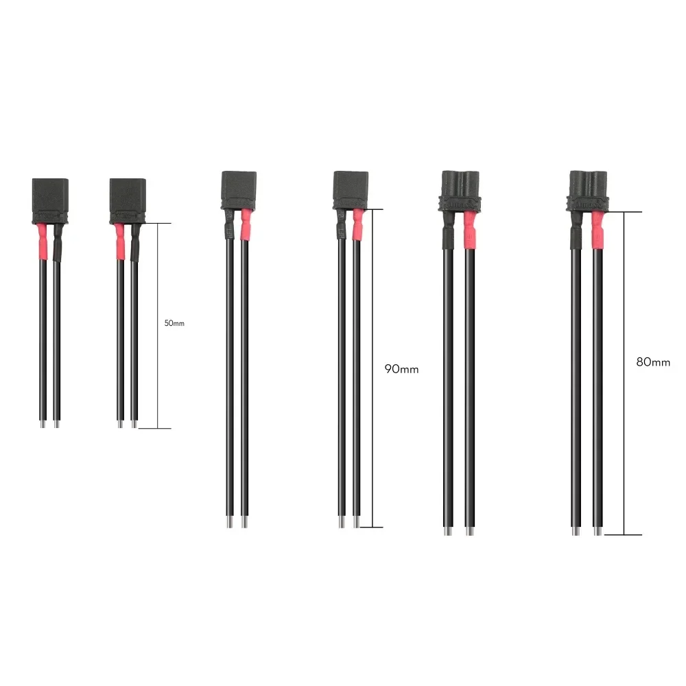 Flywoo XT60H 14AWG Male-Female Pigtails & XT30U to XT60H Male-Female Adapter & XT30U 18/20AWG Male-Female Pigtails FPV Parts