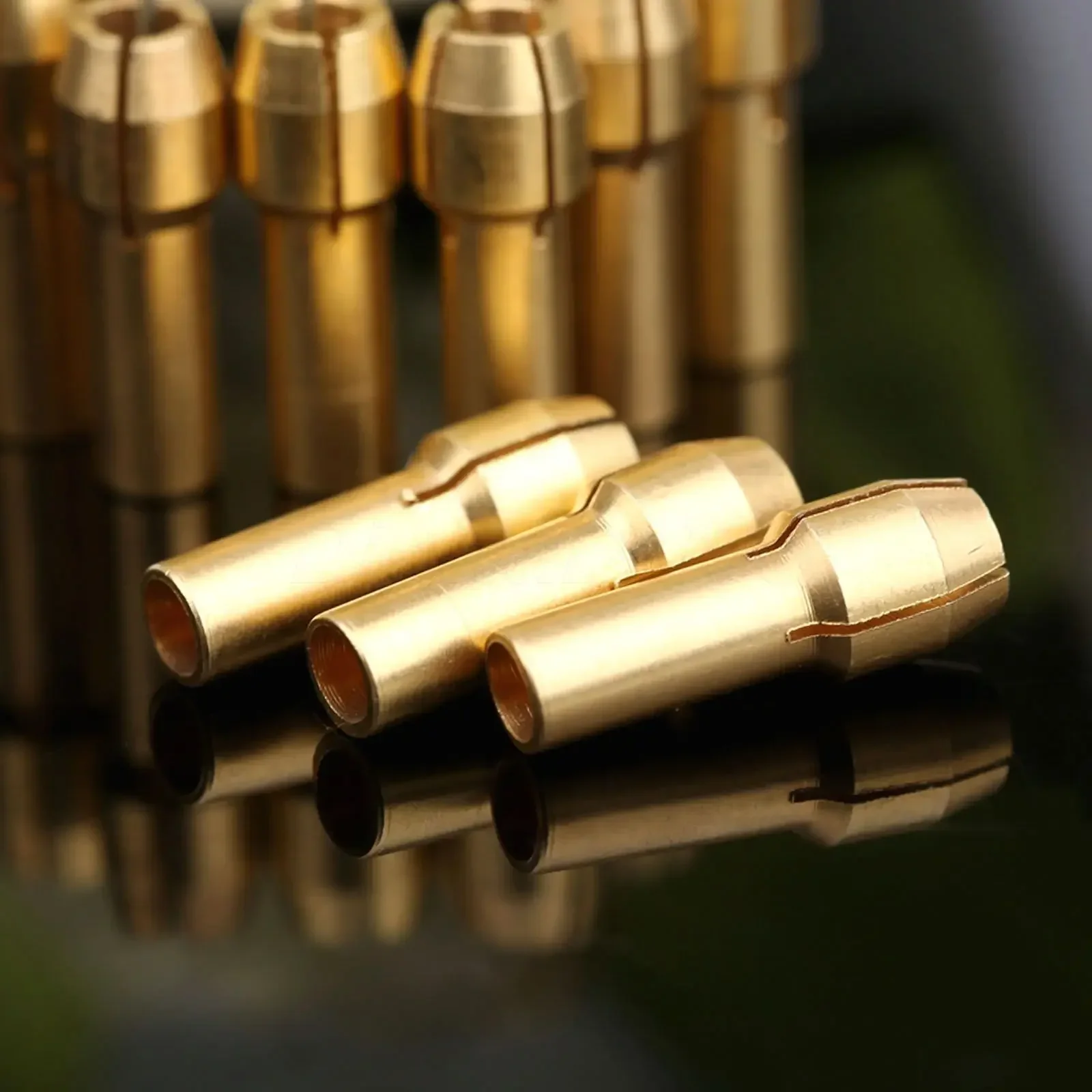 10 szt. Adapterów z mosiądzu 3,2 mm (1/8 cala) do narzędzi obrotowych Dremel, narzędzia ścierne — zdjęcie 5