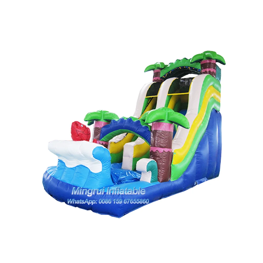 

Inflatable Coconut Tree Water Slide, Play Ground