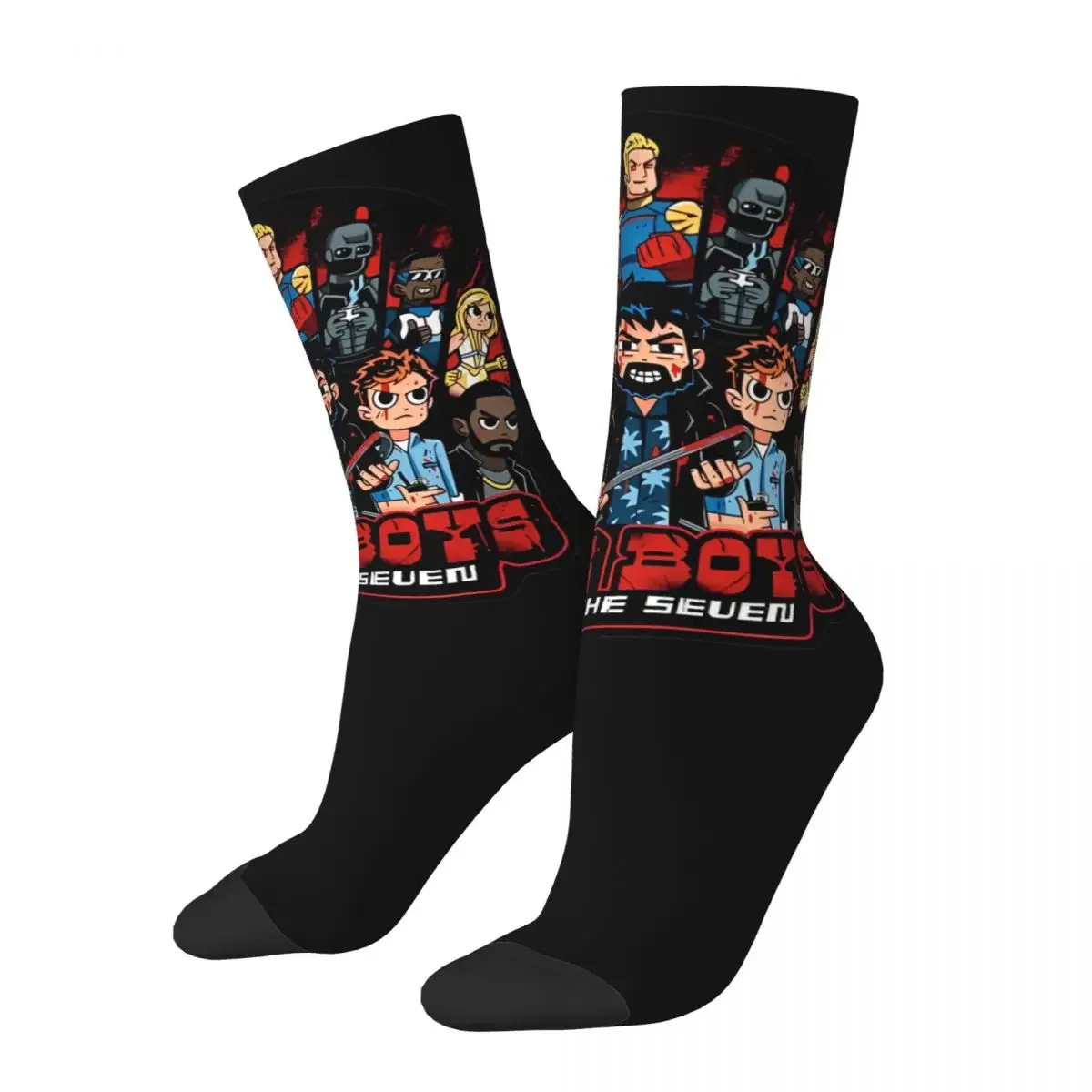 Winter Warm Casual Women Men Pilgrim Vs The Meet THE BOYS Socks Non-slip Sports Socks